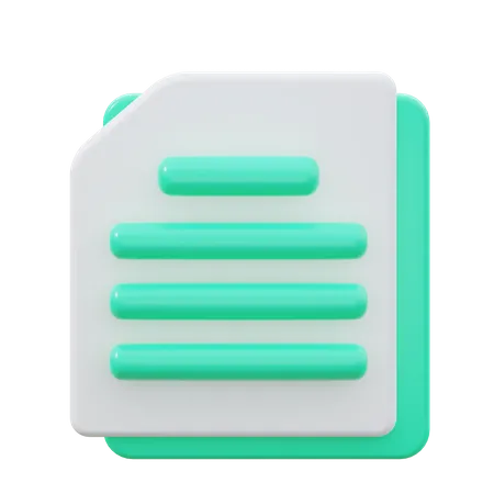 File  3D Icon