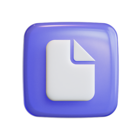 File  3D Icon