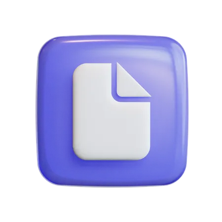 File  3D Icon