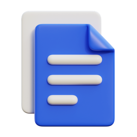 File  3D Icon
