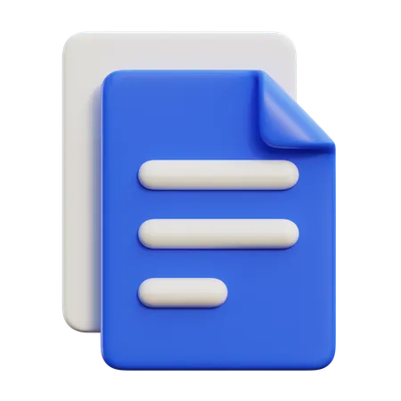 File  3D Icon
