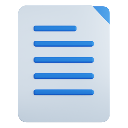 File  3D Icon