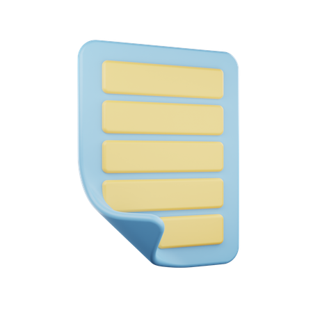 File  3D Icon