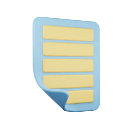 File  3D Icon