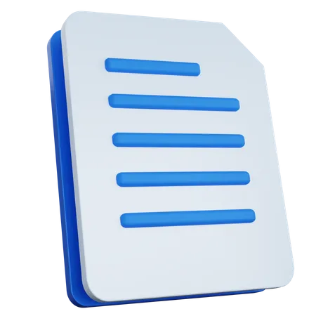 File  3D Icon