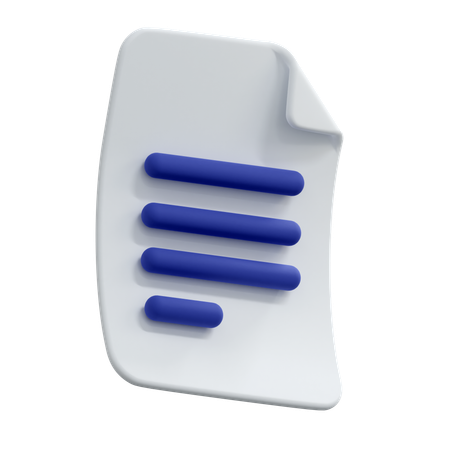 File  3D Icon