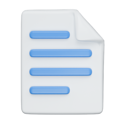 File  3D Icon