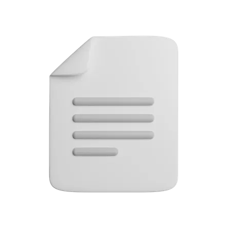 File  3D Icon