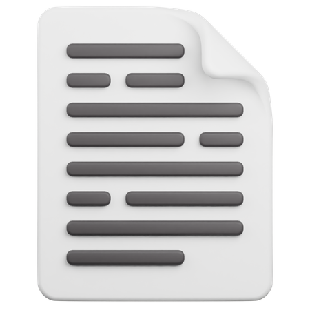 File  3D Icon