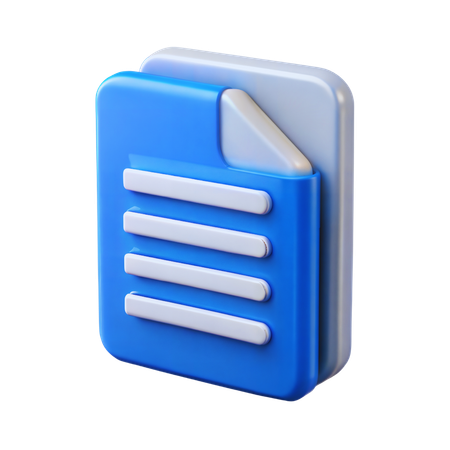 File  3D Icon