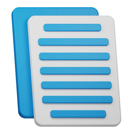 File  3D Icon