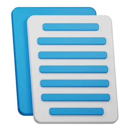 File  3D Icon