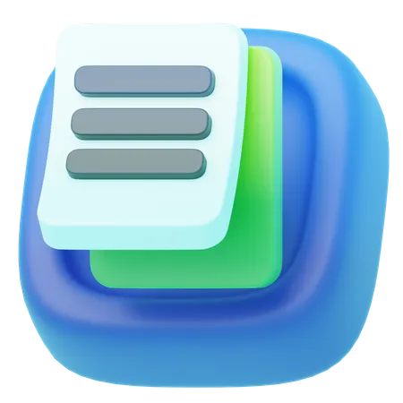 File  3D Icon