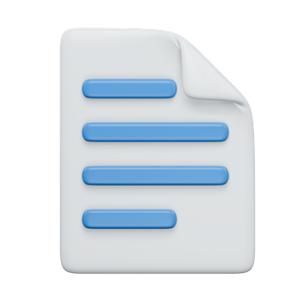 File  3D Icon