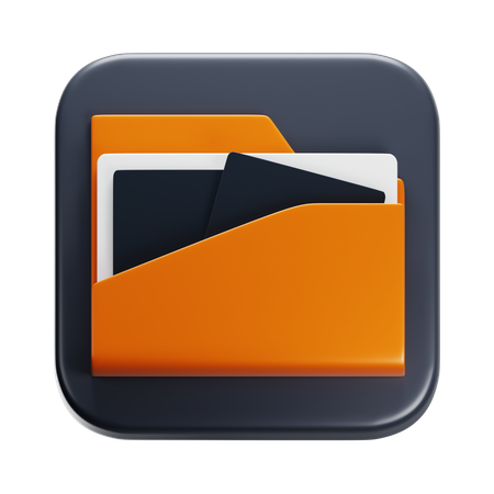 File  3D Icon