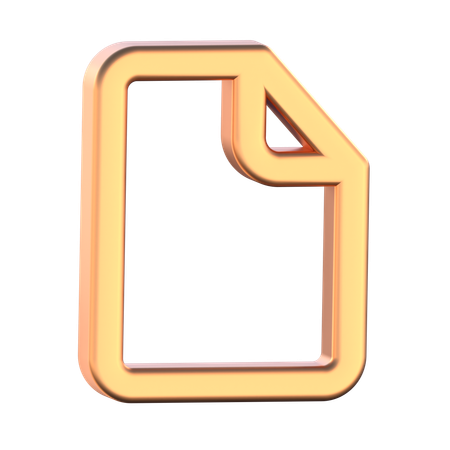 File  3D Icon