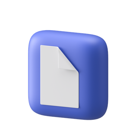 File  3D Icon