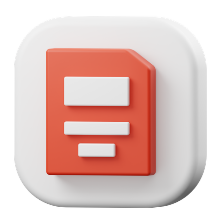 File  3D Icon