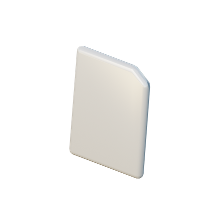 File  3D Icon