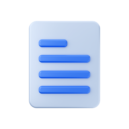 File  3D Icon