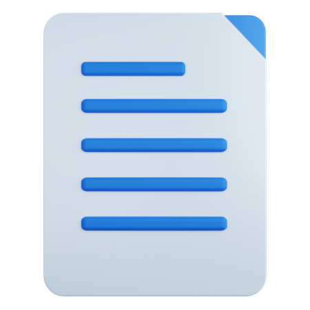 File  3D Icon