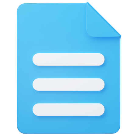 File  3D Icon