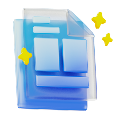 File  3D Icon