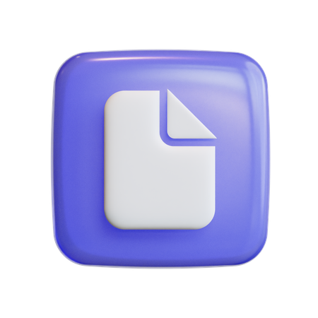 File  3D Icon