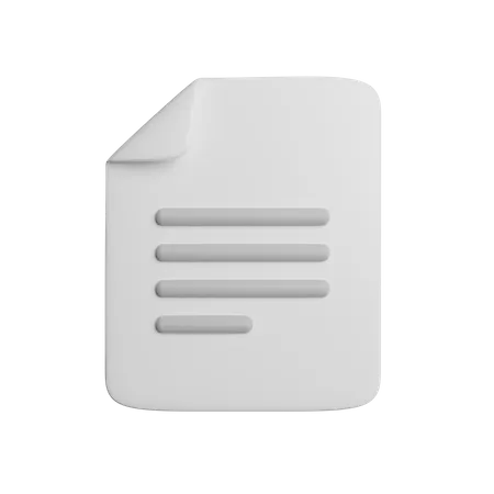 File 3D Icon
