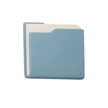 File With Transparent Background 3D Icon