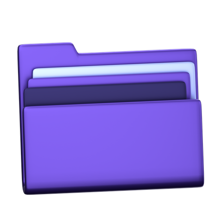 File And Folder  3D Icon