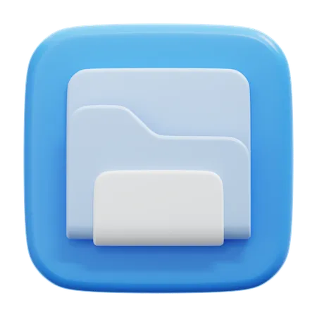 File And Folder  3D Icon