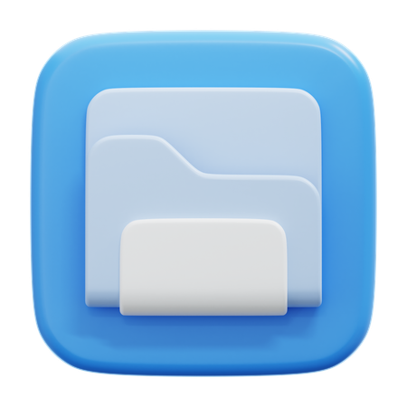 File And Folder  3D Icon
