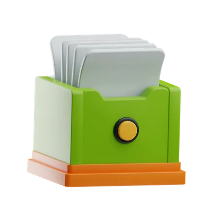 File Archive  3D Icon