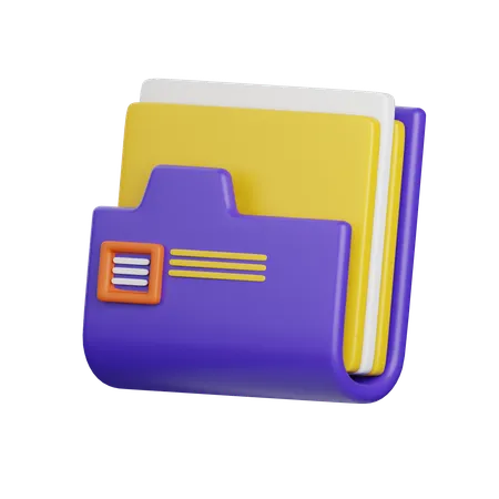 File Arrangement  3D Icon