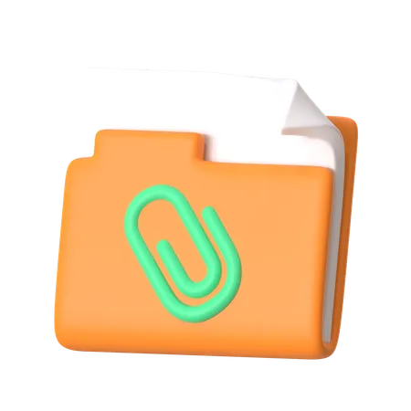File Attachment  3D Icon