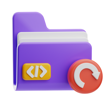 File Backup  3D Icon