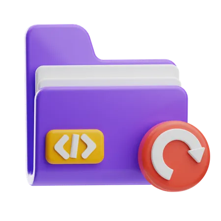 File Backup  3D Icon