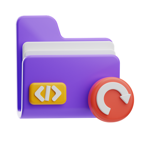 File Backup  3D Icon