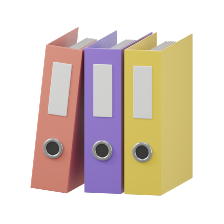 File Binder  3D Icon