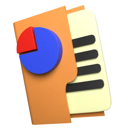 File Binder  3D Icon