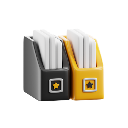 File Binder  3D Icon