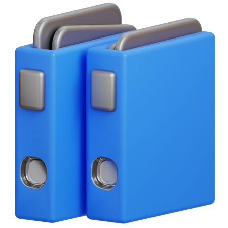 File Binder  3D Icon