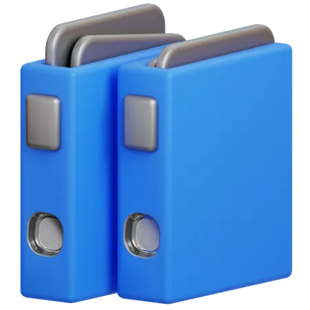 File Binder  3D Icon