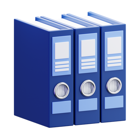 File Binder  3D Icon