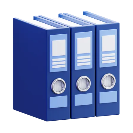 File Binder  3D Icon