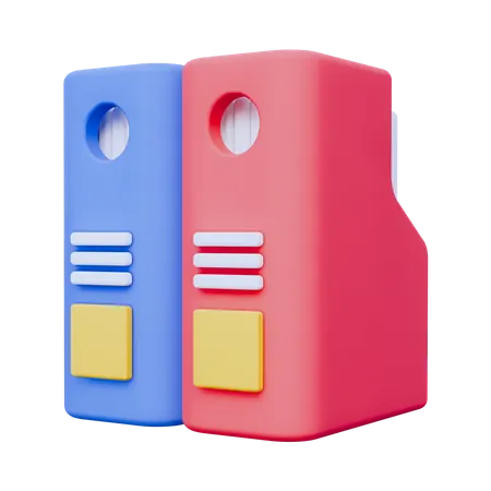 File Binder  3D Icon