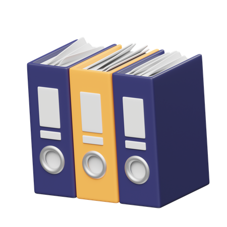 File Binder  3D Icon