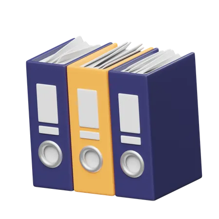 File Binder  3D Icon