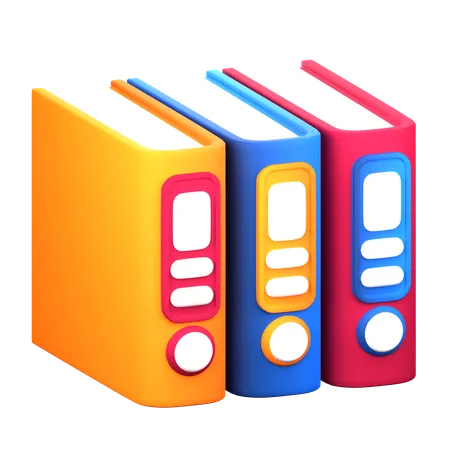 File Binder  3D Icon